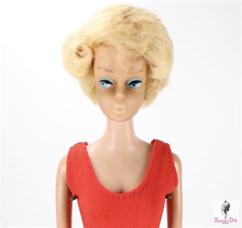 Vintage S Ooak Blonde Ponytail Barbie Doll