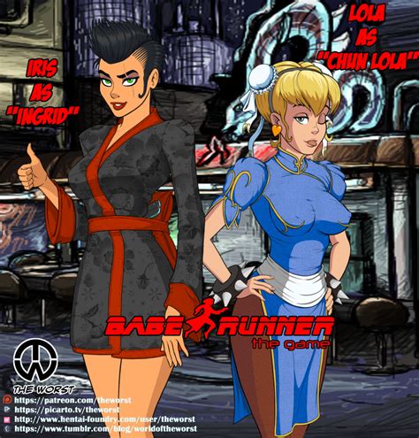 BABE RUNNER Ingrid Chun Lola By TheWorst Hentai Foundry