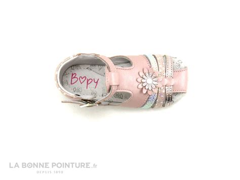 Achat Chaussures Bopy B B Sandale Vente Bopy Zimel Rose Nude Sandale Bebe Fille