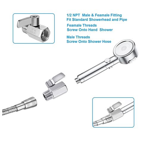 Shower Shut Off Valve 304 Stainless Steel Mini Ball Valve Npt Thread 1