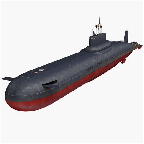 Akula class submarine model - piberyX