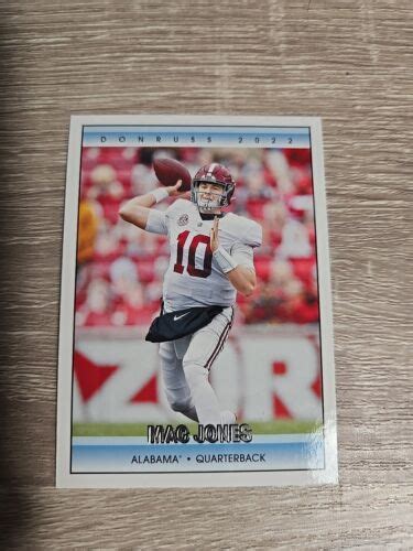 2022 Panini Chronicles Draft Picks Donruss Retro 25 Mac Jones EBay