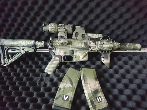 My First Paint Job : r/airsoft