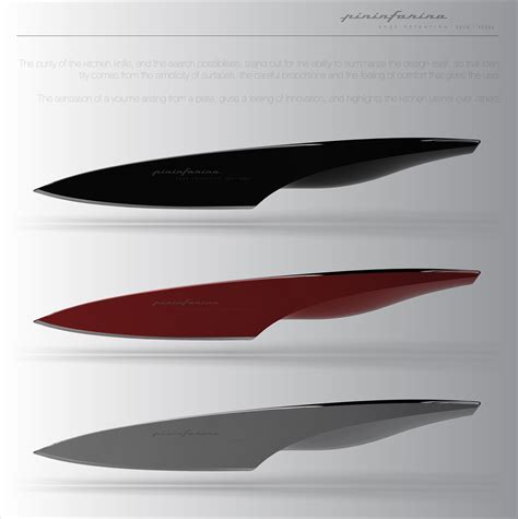 Pininfarina concept kitchen knife on Behance