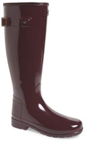 Hunter Refined Knee High Rain Boot Hunter Original Refined Hunter