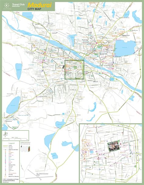 Madurai City Map Samit Roychoudhury