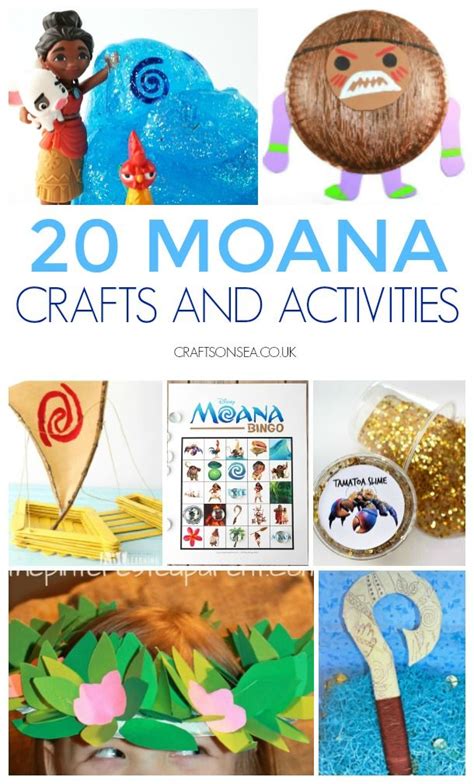 Moana Crafts And Activities For Kids Views From A Step Stool Riset