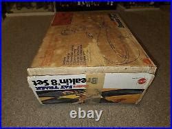 Car Track Set Vintage Mattel Hot Wheels Sizzlers Fat Track Breakin 8 Set WithBox