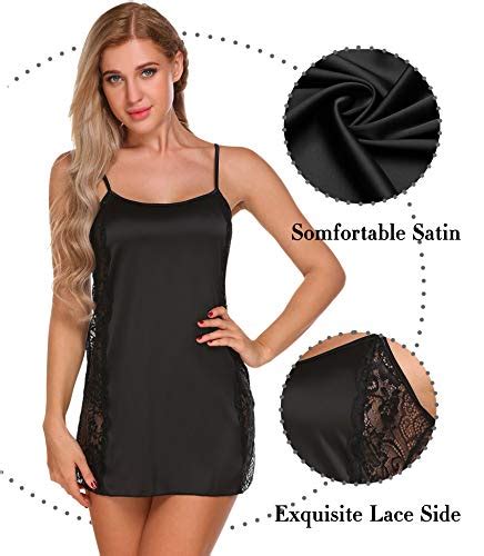 Avidlove Lingerie For Women Silk Nighties For Women Sexy Satin