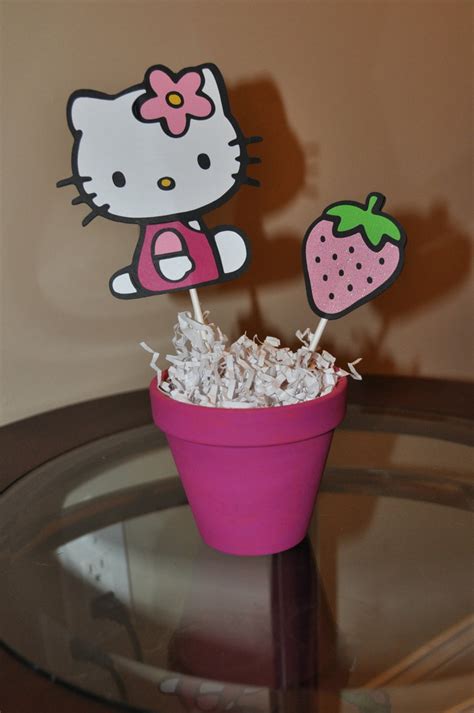 Hello Kitty Centerpiece Hello Kitty Birthday Party Hello Kitty Theme