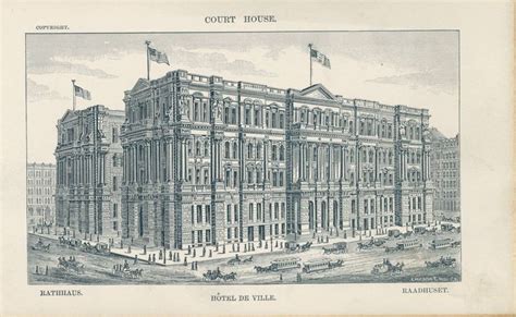 1885 Cook County Courthouse | Chicago, South bend, Lake