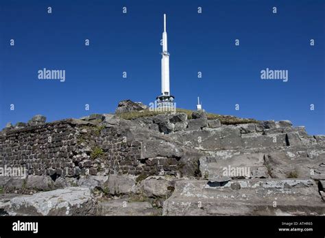 temple gallo romain de mercure banque de photographies dimages