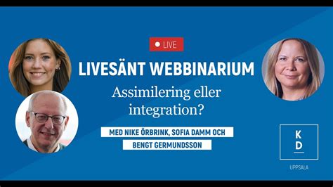 Webbinarium Assimilering Eller Integration Youtube