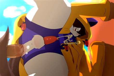 Rule 34 Anal Anal Sex Anthro Balls Blazblue Cum Feline Fur Furry Gay