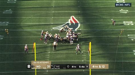 Blake Grupe's second deep field goal puts Saints up by 34 | Patriots vs. Saints Highlights ...