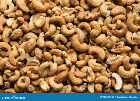 Background Of Organic Salted Cashew Nuts Roasted Salted Cashew For