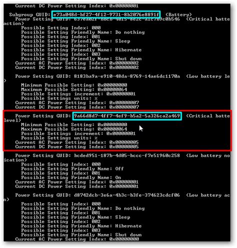 How To Lower The Critical Battery Level To 1 In Windows 7