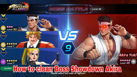 How To Clean Boss Showdown Akira Lv Youtube