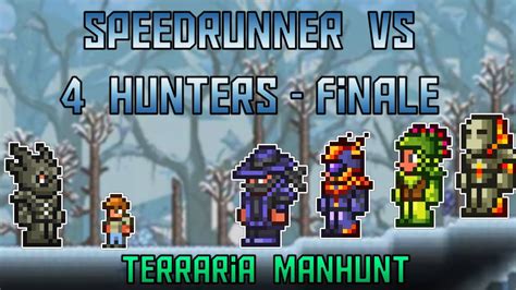 Speedrunner Vs Hunters Finale Terraria Manhunt Youtube