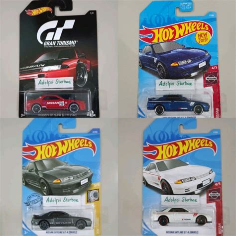 Jual Hotwheels Hot Wheels Nissan Skyline GT R GTR BNR BNR BNR R Kota Semarang Munya
