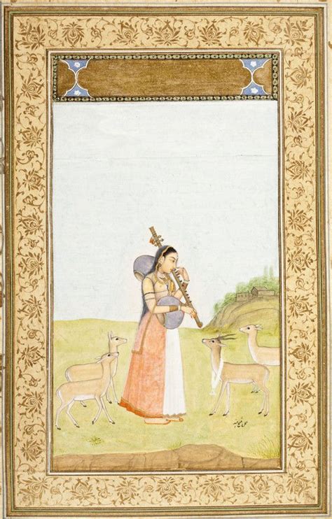 Fath Chand India Active Early Mid 18th Century Todi Ragini Second