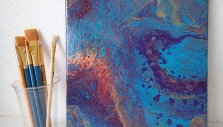 Acrylic Pouring Cells Without Silicone Or Torching Recipe Painting