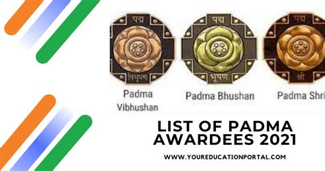 List Of Padma Awardees 2021 List Of Personalities Recognized In 2021