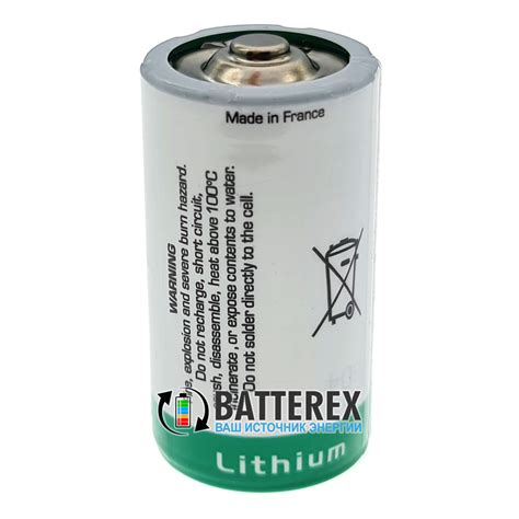 Батарейка SAFT LS 26500 C STD 3,6V литиевая LiSOCl2 | Купить батарейку ...