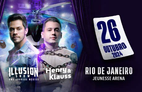 Henry Klauss Illusion Show Uma Jornada Mágica Ticket360