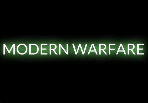 Free Call of Duty Modern Warfare's Style