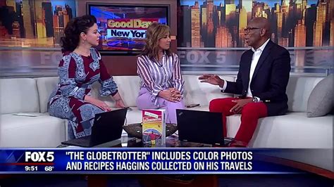 Globetrotter Jon Haggins On Good Day New York Fox Tv Channel Youtube