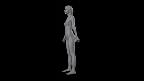 Cleaned A Pose Scan Arina Shy Underwear 3d Model Turbosquid 1991586