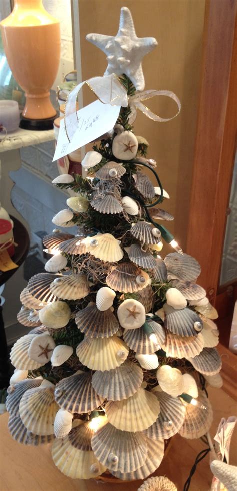 Christmas Tree Decorated With Sea Shells Christmasonthecape Seashell