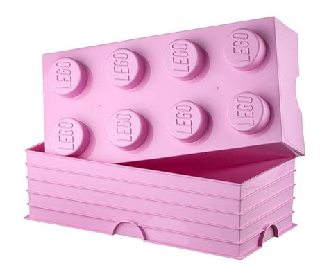 LEGO Rangements 40041738 Pas Cher Brique De Rangement Rose Poudre 8 Plots