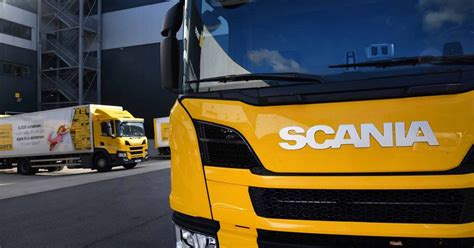 Zes Scania P Bakwagens Voor Schoenen Torfs Scania Belgi