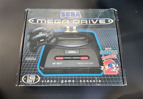 Mega Drive Ii Konsole Inkl Sonic The Hedgehog Ovp Mega Drive