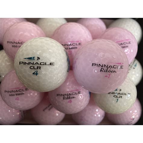 Pinnacle Clr Ribbon Golf Balls Premier Lakeballs Ltd