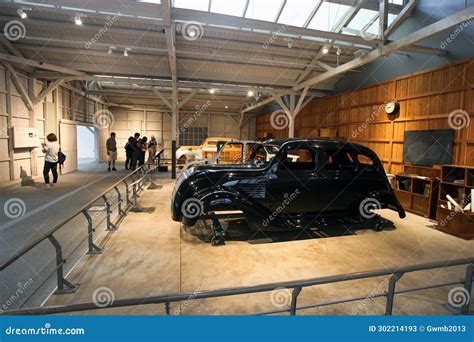 Interior of the Toyota Commemorative Museum of Industry and Technology ...