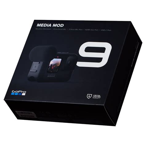 GoPro Media Mod Hero 11 10 9 Black Official GoPro Accessory ADFMD