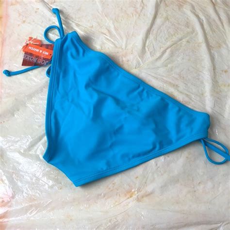 Joe Boxer Swim Blue Halter Strapless Swim Bikini Set Poshmark