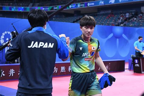 世界卓球2022成都 日本男子はルーマニアに競り勝ち、グループリーグ連勝｜卓球レポート