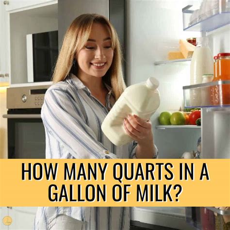 How Many Quarts In A Gallon Of Milk Leftovers Then Breakfast