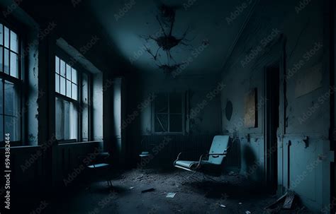 building, old, abandoned, interior, light, corridor, room, dark, house ...