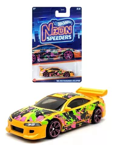 Hot Wheels Mitsubishi Eclipse Neon Speeders Lacrado Novo Frete grátis