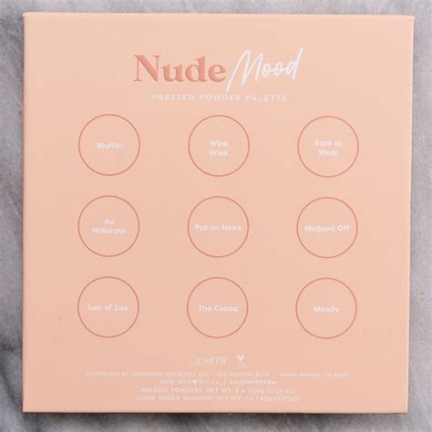 Colourpop Nude Mood Eyeshadow Palette Review Swatches Fre Mantle