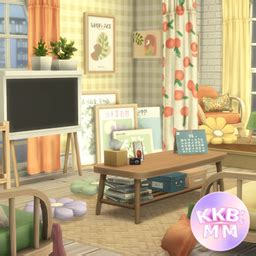 KKB SMM Citrus Room The Sims 4 Build Buy CurseForge