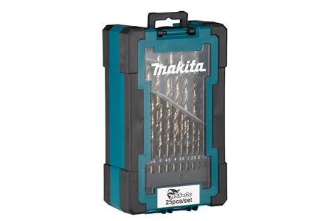 Makita Accessory Details M Force Metal Drill Bits Set Mm D