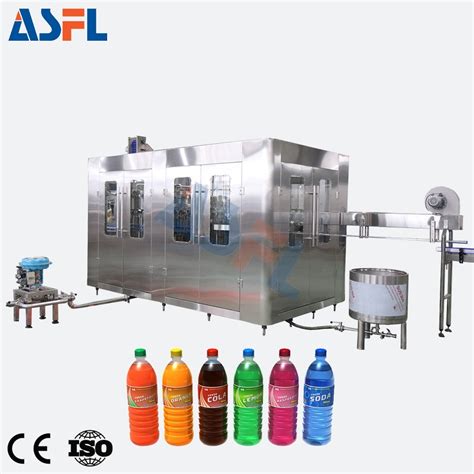 Full Automatic Plastic Bottle Soda Carbonated Beverage Soft Drink