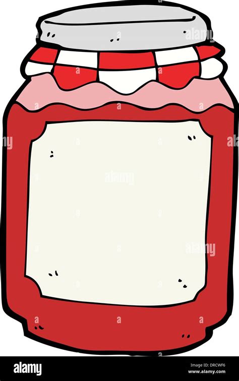 Cartoon Jar Of Jam Stock Vector Image And Art Alamy