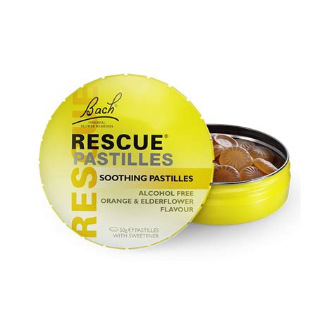 Rescue Remedy Pastilhas Florais de Bach - Lifenatura